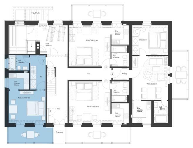 Apartmán Haus Heidelberg Goehren  Exteriér fotografie